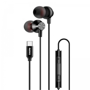 EARPHONE REMAX WITH MIC TYPE-C WIRED 1200MM